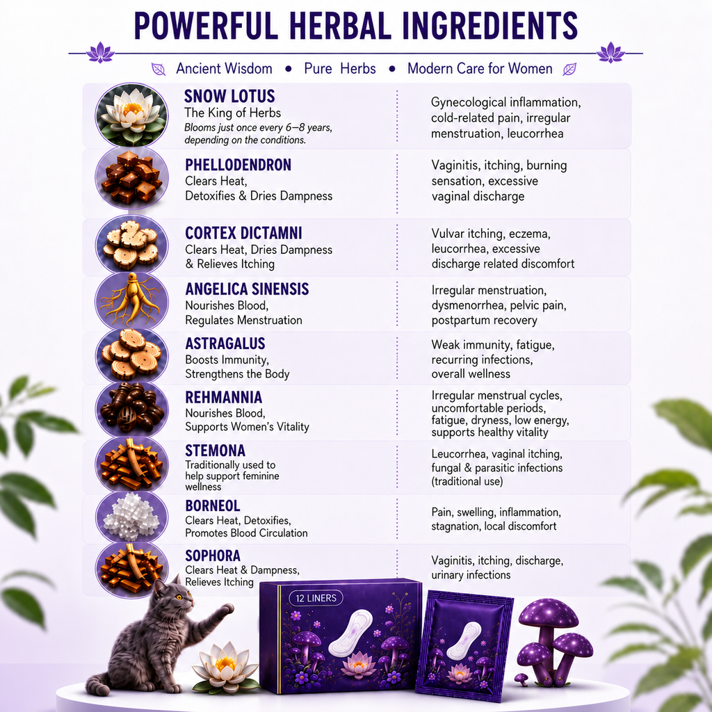 Herbal  Feminine  Panty Liners